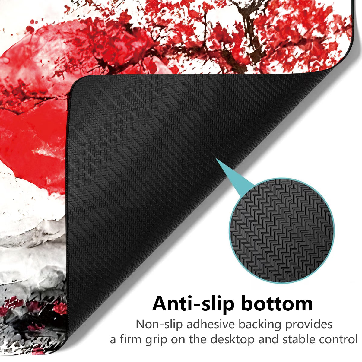 Samuraj podloga - crveni mesec