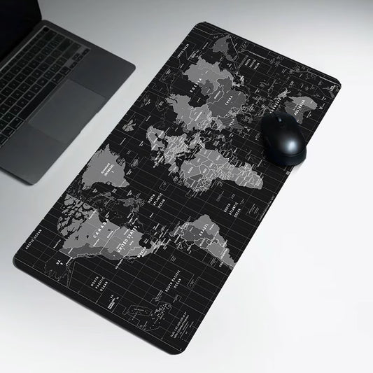 Podloga karta sveta - crna